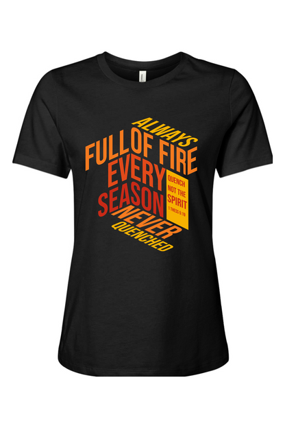 Quench Not the Spirit | Women’s Relaxed Tee