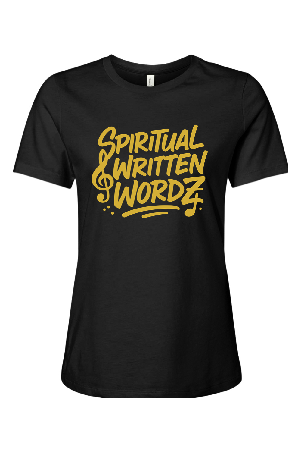 Spiritual Written Wordz | Women's Relaxed Tee