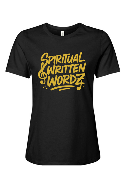 Spiritual Written Wordz | Women's Relaxed Tee