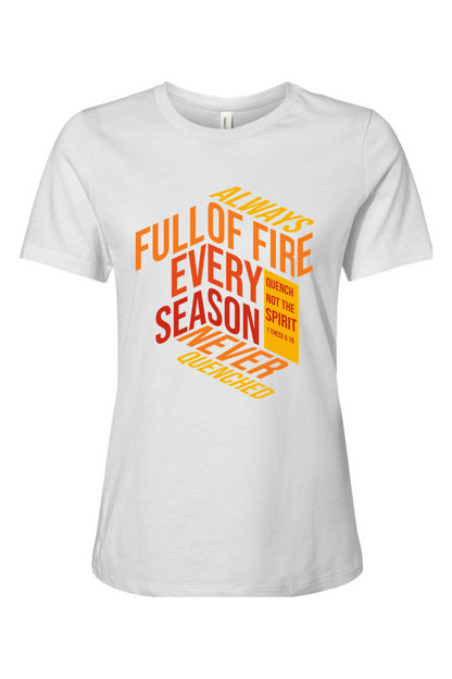 Quench Not the Spirit | Women’s Relaxed Tee